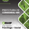 Psicólogo Social Congonhal MG | Apostila 2026
