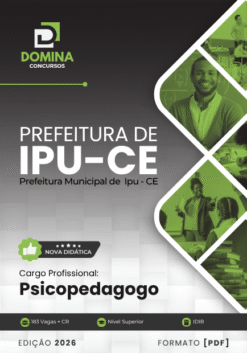 Psicopedagogo Ipu CE | Apostila 2026