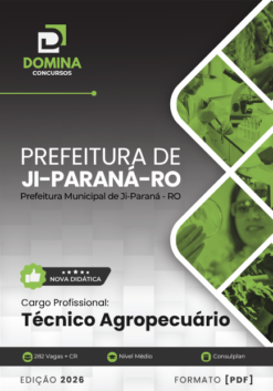Técnico Agropecuário Ji Paraná RO | Apostila 2026