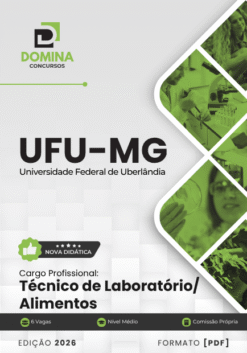 Técnico de Laboratório Alimentos UFU MG | Apostila 2026