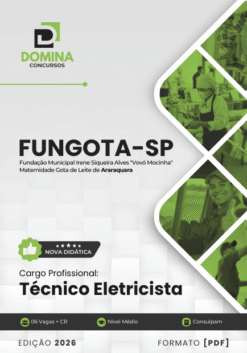 Técnico Eletricista FUNGOTA Araraquara SP | Apostila 2026