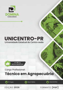 Técnico em Agropecuária UNICENTRO PR | Apostila 2026