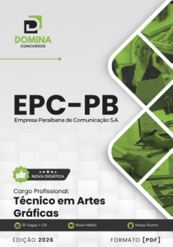 Técnico em Artes Gráficas EPC PB | Apostila 2026