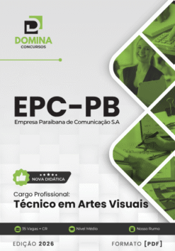 Técnico em Artes Visuais EPC PB | Apostila 2026