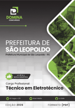 Técnico em Eletrotécnico São Leopoldo RS | Apostila 2026