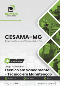 Técnico em Manutenção CESAMA MG | Apostila 2026