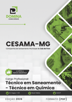 Técnico em Química CESAMA MG | Apostila 2026