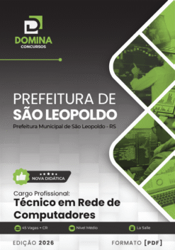 Técnico em Redes de Computadores São Leopoldo RS | Apostila 2026