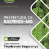 Técnico em Segurança do Trabalho Prefeitura Baependi MG | Apostila 2026