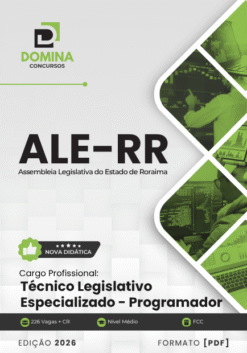 Técnico Legislativo Programador AL RR | Apostila 2026