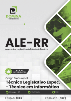 Técnico Legislativo Técnico em Informática AL RR | Apostila 2026