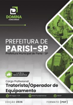 Tratorista Parisi SP | Apostila 2026