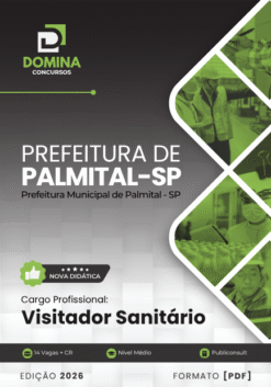 Visitador Sanitário Palmital SP | Apostila 2026