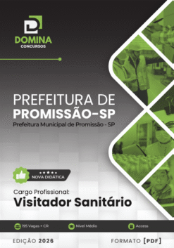Visitador Sanitário Promissão SP | Apostila 2026