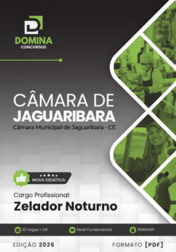 Zelador Noturno Câmara Jaguaribara CE | Apostila 2026