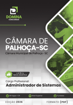 Administrador de Sistemas Câmara Palhoça SC | Apostila 2026