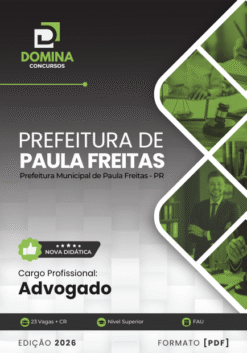 Advogado Paula Freitas PR | Apostila 2026