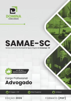 Advogado SAMAE Urussanga SC | Apostila 2026