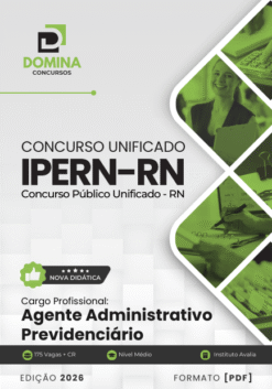 Agente Administrativo Concurso Unificado IPERN RN | Apostila 2026