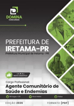 Agente Comunitário de Saúde e Endemias Iretama PR | Apostila 2026