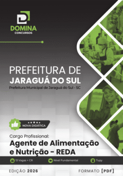 Agente de Alimentação e Nutrição Jaraguá do Sul SC | Apostila 2026
