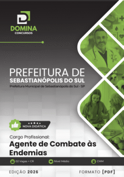 Agente de Combate às Endemias Sebastianópolis do Sul SP | Apostila 2026