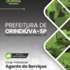 Agente de Serviços Administrativos Orindiúva SP | Apostila 2026
