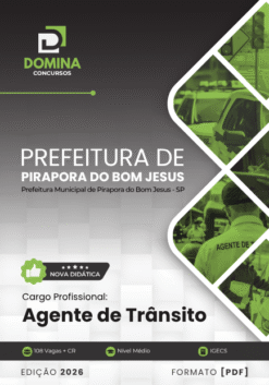 Agente de Trânsito Pirapora do Bom Jesus SP | Apostila 2026