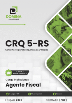 Agente Fiscal CRQ 5 RS | Apostila 2026