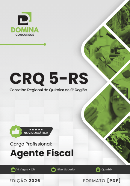 Agente Fiscal CRQ 5 RS | Apostila 2026 1 Agente Fiscal CRQ 5 RS | Apostila 2026