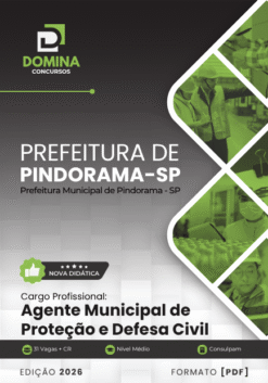 Agente Municipal de Proteção e Defesa Civil Pindorama SP | Apostila 2026