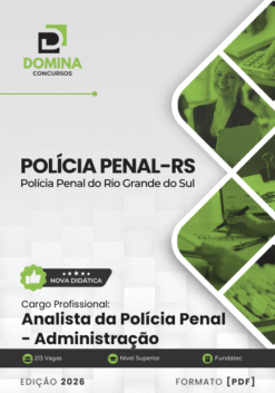 Analista Administração Polícia Penal RS | Apostila 2026