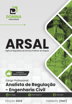 Analista de Engenharia Civil ARSAL AL | Apostila 2026
