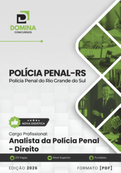 Analista Direito Polícia Penal RS | Apostila 2026