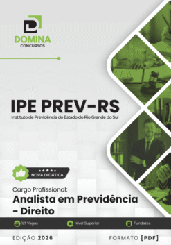 Analista em Direito IPE PREV RS | Apostila 2026