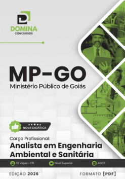 Analista em Engenharia Ambiental MP GO | Apostila 2026