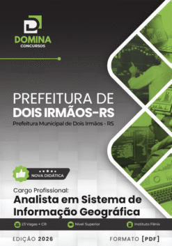 Analista em Sistema de Informação Dois Irmãos RS | Apostila 2026
