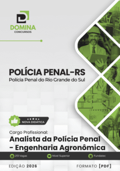 Analista Engenharia Agronômica Polícia Penal RS | Apostila 2026
