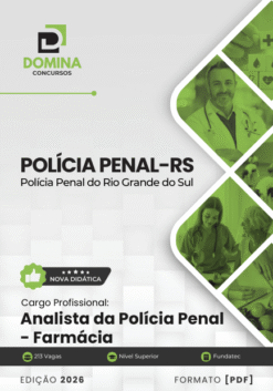 Analista Farmácia Polícia Penal RS | Apostila 2026