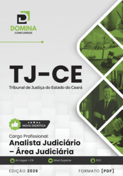 Analista Judiciário Área Judiciária TJ CE | Apostila 2026