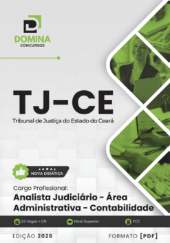 Analista Judiciário Contabilidade TJ CE | Apostila 2026