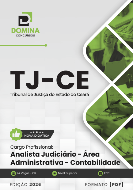 Analista Judiciário Contabilidade TJ CE | Apostila 2026 1 Analista Judiciário Contabilidade TJ CE | Apostila 2026