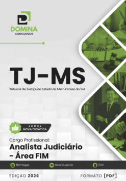 Analista Judiciário FIM TJ MS | Apostila 2026