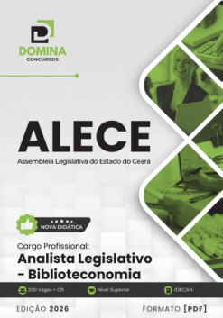 Analista Legislativo Biblioteconomia ALECE | Apostila 2026