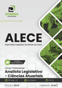 Analista Legislativo Ciências Atuariais ALECE | Apostila 2026
