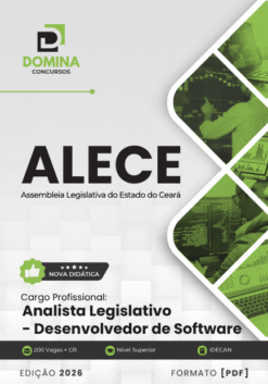 Analista Legislativo Desenvolvedor de Software ALECE | Apostila 2026