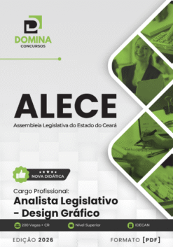 Analista Legislativo Design Gráfico ALECE | Apostila 2026