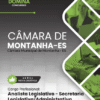 Analista Legislativo Secretaria Legislativa Câmara Montanha ES | Apostila 2026