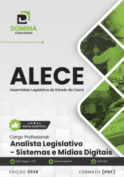 Analista Legislativo Sistemas e Mídias Digitais ALECE | Apostila 2026