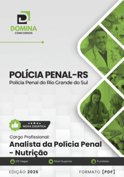 Analista Nutrição Polícia Penal RS | Apostila 2026